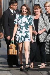 Maisie Williams - at Jimmy Kimmel Live! In Los Angeles, March 2015