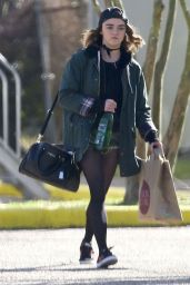 Maisie Williams – Filming The Devil And The Deep Blue Sea Movie in New Orleans, March 2015