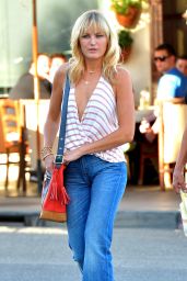 Malin Akerman  in Jeans - Leaves Il Pastaio in Los Angeles, March 2015