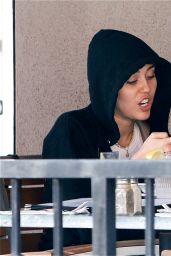 Miley Cyrus - Out for Lunch in Los Angeles, March 2015