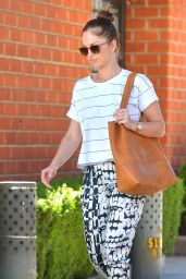 Minka Kelly Casual Style - Out in Beverly Hills, March 2015