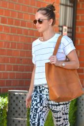 Minka Kelly Casual Style - Out in Beverly Hills, March 2015