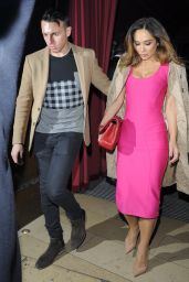 Myleene Klass Night Out Style – at the Sun Bizarre Party in London, March 2015