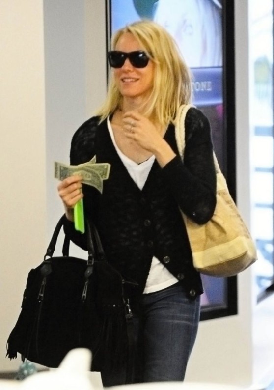 Naomi Watts in Jeans – at the Gym in Los Angeles, March 2015