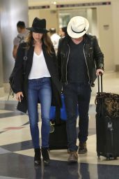 Nikki Reed at LAX Airport, March 2015