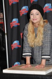 Olivia Holt at Planet Hollywood in Times Square in New York City, March 2015