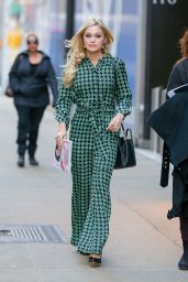 Olivia Holt Style - Leaving the InStyle Offices in New York City, March 2015