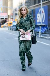 Olivia Holt Style - Leaving the InStyle Offices in New York City, March 2015