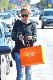 Rebecca Gayheart in Jeans - Leaving Eggy in LA, March 2015
