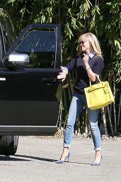 Reese Witherspoon in Jeans - Out in Los Angeles, March 2015