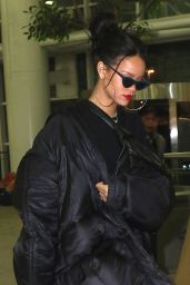 Rihanna at JFK airport in NYC, March 2015