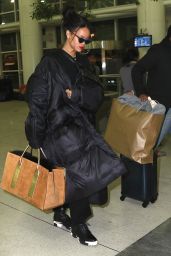 Rihanna at JFK airport in NYC, March 2015