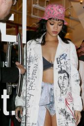 Rihanna Style - Melissa Forde Hat Collection Launch, March 2015