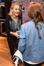 Rita Ora - Celebrating Her Adidas Collection at Harrods in London, March 2015