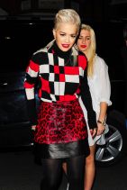 Rita Ora Night Out Style - London, March 2015