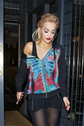 Rita Ora Style - Leaving a Hotel in London, March 2015