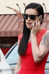 Rumer Willis - Arriving at Dancing With The Stars in Hollywood - MArch 2015