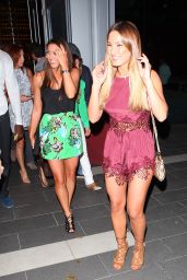 Sam Faiers & Luisa Zissman - Leaving BOA in West Hollywood, March 2015
