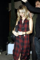 Sarah Hyland at The Nice Guy Restaurant in West Hollywood, March 2015