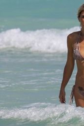 Serinda Swan Bikini Pics - on a Beach in Miami - March 2015
