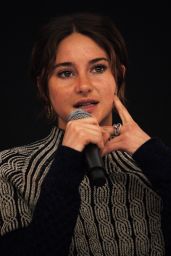 Shailene Woodley - Speaking at the Apple Store in London