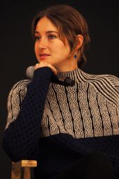 Shailene Woodley - Speaking at the Apple Store in London