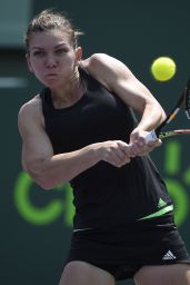 Simona Halep – 2015 Miami Open Tennis Tournament in Key Biscayne – 1st Round