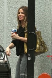 Sofia Vergara - Leaving the Gym in West Hollywood - March 2015