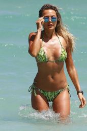 Tetyana Veryovkina Bikini Body - Beach in Miami, March 2015