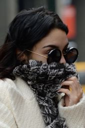 Vanessa Hudgens Arriving at Her Play in New York City, March 2015