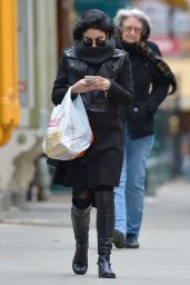 Vanessa Hudgens Street Fashion - Shopping in New York City, March 2015