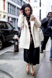 Vanessa Hudgens Style - Out in New York City, March 2015