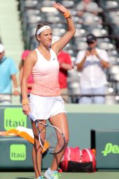 Victoria Azarenka – 2015 Miami Open Tennis Tournament in Key Biscayne – 1st Round