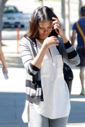 Zoe Saldana - Out in Los Angeles, March 2015