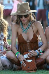 Alessandra Ambrosio – 2015 Coachella Music Festival, Day 2, Empire Polo Grounds, Indio