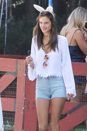 Alessandra Ambrosio at an Easter Party in Brentwood, April 2015