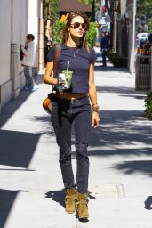 Alessandra Ambrosio - Out in Beverly Hills, April 2015