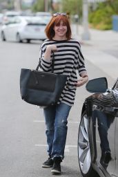 Alyson Hannigan - Shopping in Beverly Hills, April 2015