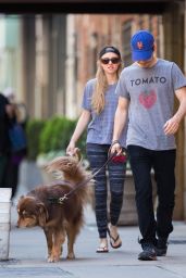 Amanda Seyfried - Out with Finn in New York City, April 2015