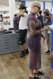 Amber Rose - Shopping in Los Angeles, April 2015