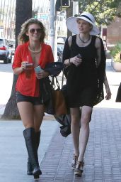 Annalynne McCord, Angel McCord and Rachel McCord - Out in Los Angeles, April 2015