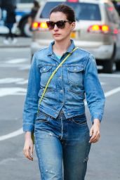 Anne Hathaway in Jeans - Out in New York City, April 2015