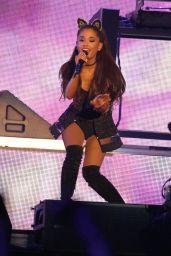 Ariana Grande Performs at The Honeymoon Tour in Anaheim, April 2015