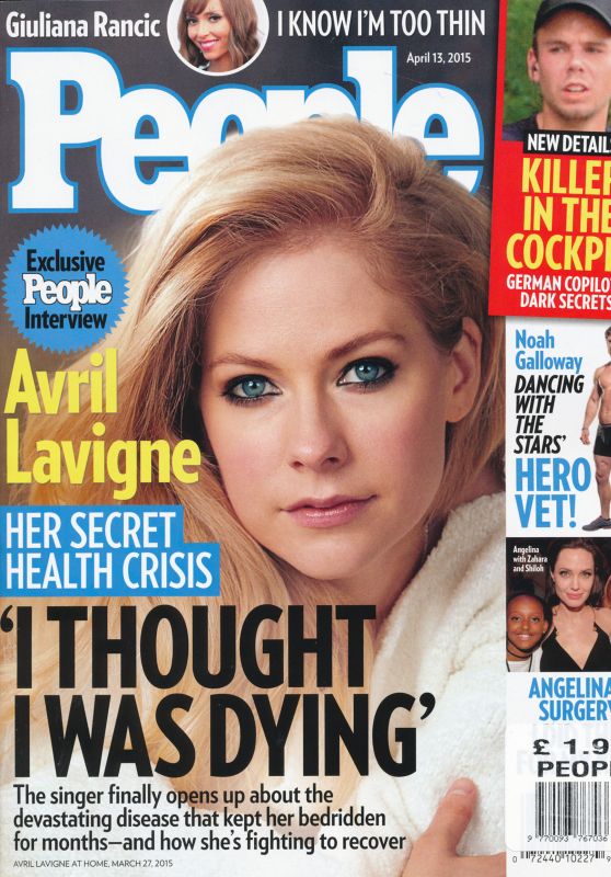 Avril Lavigne - People Magazine April 2015 Issue