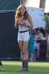 Bella Thorne – 2015 Coachella Music Festival, Day 2, Empire Polo Grounds, Indio
