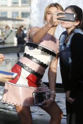 Bella Thorne & Hailey Baldwin - Photoshoot in New York City, April 2015
