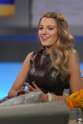 Blake Lively Arriving to Appear on Good Morning America in NYC, April 2015