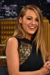 Blake Lively - The Tonight Show Starring Jimmy Fallon in New York City, April 2015