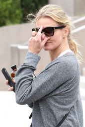 Cameron Diaz - Leaves the Gym in Beverly Hills, April 2015
