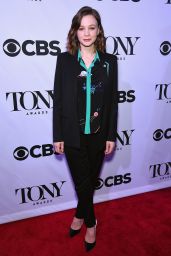 Carey Mulligan - Tony Awards Meet The Nominees Press Reception in NYC, April 2015